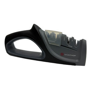 WÜSTHOF Universal Hand-Held Knife Sharpener Standard/Asian 2-Stage Gray/Black